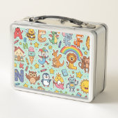 Personalisierte Alphaland Kids Lunch Box Lite (Rückseite)