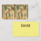 Personalisierte Alte Ägyptische Flachbildschirm Mitteilungskarte (Vorne/Hinten)