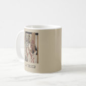 Personalisierte Alte Ägyptische Hieroglyphics-Tass Kaffeetasse (Vorderseite Links)