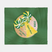 Personalisierte ältere Beifall-Geschenke in Ihren Fleecedecke (Vorderseite (Horizontal))