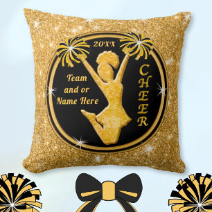 Personalisierte ältere Cheerleader-Geschenke in Kissen