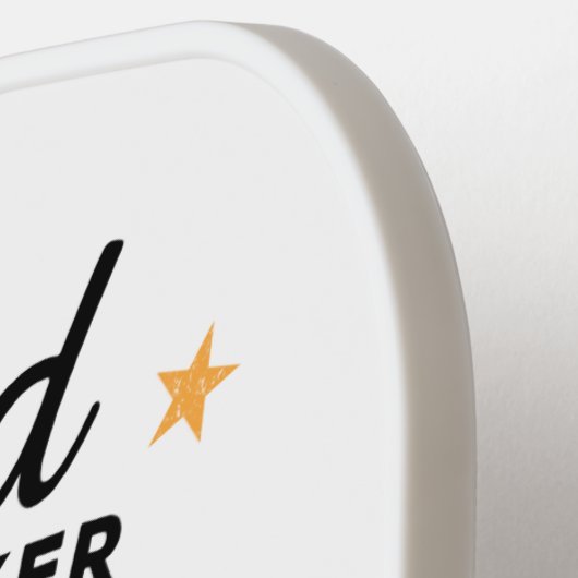 Personalisierte Altersvorsorge für entlassene Post Pickleball Schläger (Linke Seite)