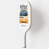 Personalisierte Altersvorsorge für entlassene Post Pickleball Schläger (Links)
