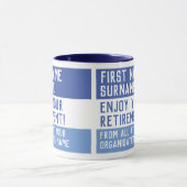 Personalisierte Altersvorsorge Tasse (Zentrum)