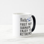 Personalisierte Altersvorsorge Verwandlungstasse (VorderseiteRechts)