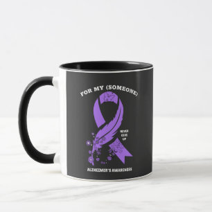 Personalisierte Alzheimer-Sensibilisierungskampagn Tasse