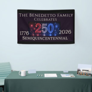 Personalisierte America 250 Semiquincentennial-Par Banner