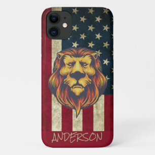 Personalisierte American Golden Lion Skateboard Case-Mate iPhone Hülle