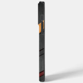 Personalisierte American Hockey Number & Name Case-Mate iPhone Hülle (Rückseite / Links)