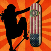 Personalisierte American Niedlich Sloth Skateboard