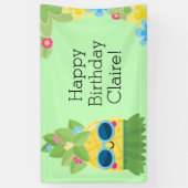 Personalisierte Ananas Banner (Vertikal)