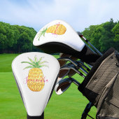 Personalisierte Ananas Golf Headcover