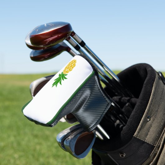 Personalisierte Ananas Golf Putter Abdeckung Headcover (In Situ)