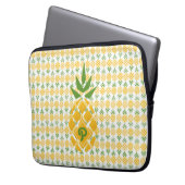 Personalisierte Ananas Laptopschutzhülle (Vorderseite Links)