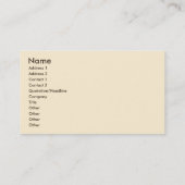 Personalisierte Ananas mit Schokolade und rosa Her Visitenkarte (Rückseite)