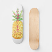 Personalisierte Ananas Skateboard (Vorderseite)
