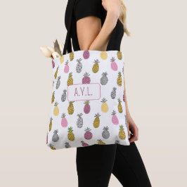 Personalisierte Ananas Tote Bag Tasche