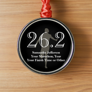 Personalisierte Andenken-Medaille des Silbernes Ornament