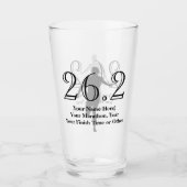 Personalisierte Andenken-Medaille M des Glas (Vorderseite)