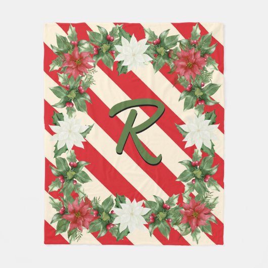 Personalisierte Anfangsblanket Fleecedecke (Vorderseite)