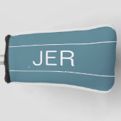 Personalisierte Anfangsbuchstaben Golf Headcover (Vorderseite)