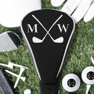 Personalisierte Anfangsbuchstaben-Monogramm-Clubs  Golf Headcover