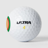 Personalisierte Angabe Ihrer Namensfarbe für Langg Golfball (Logo)