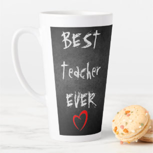 Personalisierte ANGABEN BEST LEHRERIN JEMALS ・ FAS Milchtasse