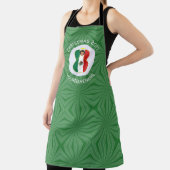 Personalisierte Angel-Weihnachtsflagge Schürze (InSitu)