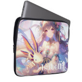Personalisierte Anime Girls Laptopschutzhülle (Vorne Rechts)