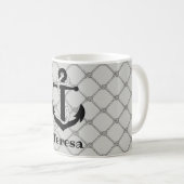 Personalisierte Anker-Tasse Kaffeetasse (VorderseiteRechts)
