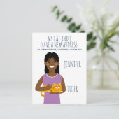 Personalisierte Ankündigung einer neuen Adresse Po (Stehend Vorderseite)