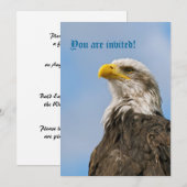 Personalisierte Ankündigung von Bald Eagle (Vorne/Hinten)