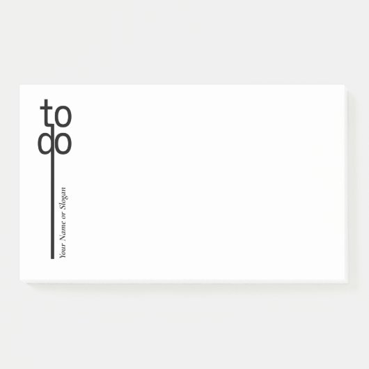 Personalisierte Anmerkungen abschicken Post-it Klebezettel (Vorderseite)