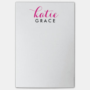 Personalisierte Anmerkungen des Post-It4x6 Post-it Klebezettel