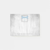 Personalisierte Anmerkungen zur Blauen Libelle Post-it Klebezettel (Vorderseite)