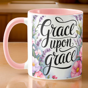 Personalisierte Anmut nach Anmut Christliche Fraue Tasse