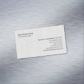 Personalisierte, anpassbare neun Zeilen Magnetische Visitenkarte (Beispiel)