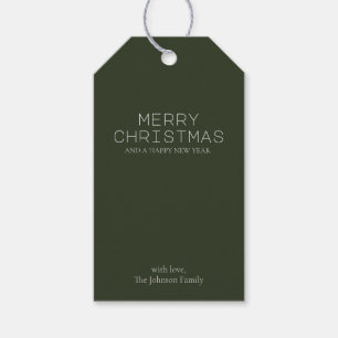 Personalisierte/anpassbare Weihnachtsmarke Geschenkanhänger