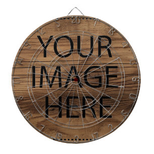 Personalisierte Anpassung Ihres eigenen Fotos & Te Dartscheibe