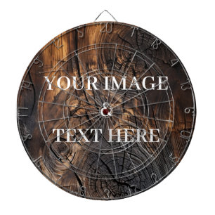 Personalisierte Anpassung Ihres eigenen Fotos und Dartscheibe