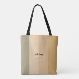 personalisierte anständige Streifen-Tasche Tasche