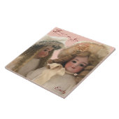 Personalisierte antike Dollars Keramik Tile Fliese (Seite)