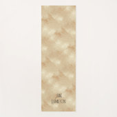 Personalisierte antike Goldmedaille Yogamatte (Vorderseite)