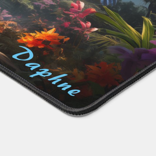 Personalisierte antike Ruinen in der Forest Desk M Schreibtischunterlage (Ecke)