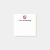 Personalisierte Apfelfarbe Besondere Anmerkung Mam Post-it Klebezettel (Vorderseite)