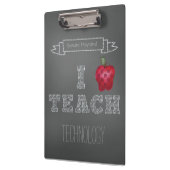 Personalisierte Apple-Tafel unterrichte ich Klemmbrett (Links)