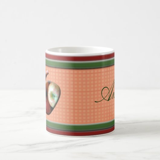 Personalisierte Apple-Tasse Kaffeetasse (Mittel)