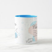 Personalisierte Aqua Essence Pisces Tasse (Zentrum)