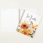 Personalisierte Aquarell-Blumen Planer (Anzeige)
